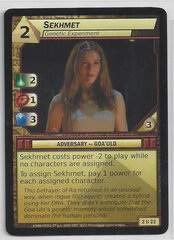 Sekhmet Genetic Experiment - 2U22 - Uncommon