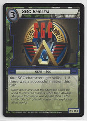Sgc Emblem - 2U153 - Uncommon