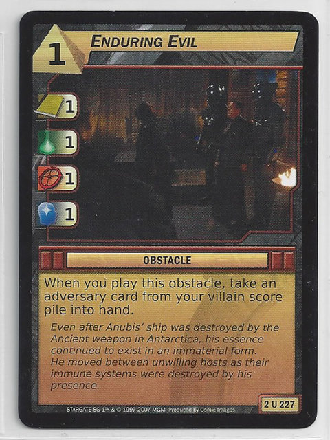 Enduring Evil - 2U227 - Uncommon