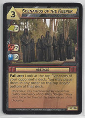 Scenarios Of The Keeper - 2U270 - Uncommon