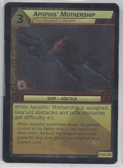 Apophis Mothership Serpent Venom (Foil) - 3Ur240 - Ultra Rare