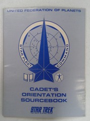 V00318: Cadet's Orientation Sourcebook: Star Trek RPG: READ DESCRIPTION