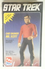 RJ0962: Star Trek: Chief Engineer Mr. Scott: Vinyl Model Kit: AMT ERTL: 8777: 1994