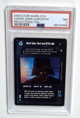 V1337: 2000: VADER, DARK LORD/SITH: REFLECTIONS: FOIL: PSA 7: NM: 88724698