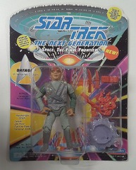 RJ6202: ERROR: Star Trek: The Next Generation: Dathon w/ No Card and different accessories: Playmates: 6060: 1993