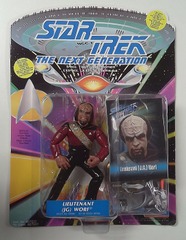 RJ1279: Star Trek: The Next Generation: Lieutenant Worf: Playmates: 607690: 1993