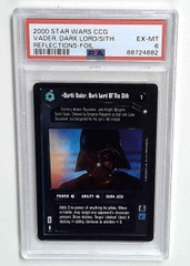 V1347: 2000: VADER, DARK LORD/SITH: REFLECTIONS: FOIL: PSA 6: EX-MT: 88724682