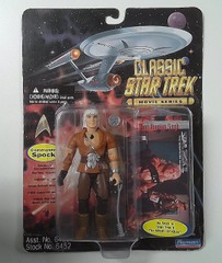 RJ6296: ERROR: Classic Star Trek: Khan on Spock Card: Playmates: 6452: 1995