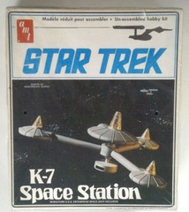 RJ0934: Star Trek: K-7 Space Station: Model Kit: AMT: S955: 1976