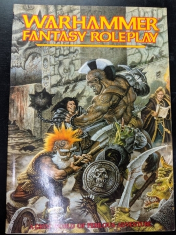 Warhammr Fantasy Roleplay: Softcover: 1989