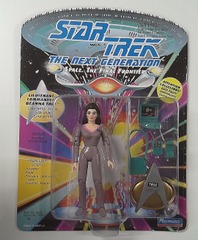 RJ6064: Star Trek: The Next Generation: Lieutenant Commander Deanna Troi: Playmates: 6016: 1992