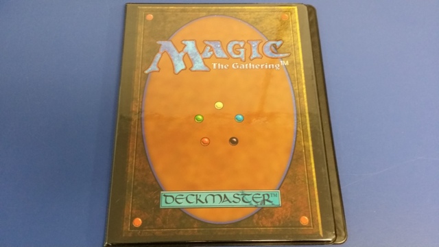 MTG Magic Card Back 9 Pocket Binder