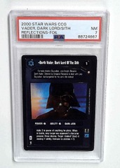 V1336: 2000: VADER, DARK LORD/SITH: REFLECTIONS: FOIL: PSA 7: NM: 88724667