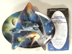 RJP045: Star Trek: Starships of Next Generation Plate Collection: Klingon Defense Force: The Hamilton Collection: 1895A