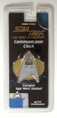 RJ0462: Star Trek: The Next Generation: Communicator Clock: Fun Source: 07000: 1997: NIB