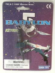 RJ0302: Babylon 5: Space Station Keyring: Dorda Toys: 21283: 1995