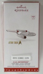 RH030: Star Trek: U.S.S. Enterprise: Hallmark Keepsake: Event Exclusive 2016