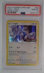 V0499: 2020: Lugia: SWSH069: Prerelease: Holo Promo: PSA: 10: GEM MT: 62751314