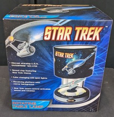 RJ0250: Star Trek: Rotating Table Lamp: Rabbit Tanaka: 2009: NIB