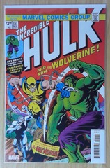 C0440: The Incredible Hulk: #181: Facsimile Edition Reprint: 1st Wolverine: 7.0 F+