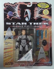 RJ1295: ERROR: Star Trek: Generations: James T. Kirk: Wrong Insert: Playmates: 6930: 1994