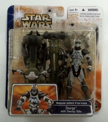 V0010: Star Wars: Clone Wars: Separatist Forces: Durge W/ Swoop Bike