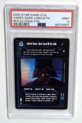 V1314: 2000: VADER, DARK LORD/SITH: REFLECTIONS: FOIL: PSA 9: MINT: 88724687