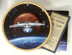 RJP103: Star Trek: The Voyagers Plate Collection: U.S.S. Excelsior: The Hamilton Collection: 4003A