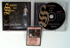 RJ0338: AUTOGRAPHED: Sheddin' My Skin: Julie Caitlin Brown: CD w/ Na'Toth Babylon 5 Game Card