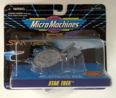 RJ0846: Star Trek: Micro Machines: Space: U.S.S. Enterprise NCC-1701-D (With Separating Saucer Module): Galoob: 65961: 1995: NIB