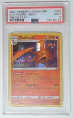 V0045: 2020 Charizard - SWSH066 - Prerelease - Holo Rare - SWSH: PSA: 9: MINT: 58726786