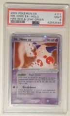 V0124: 2004 Mr. Mime EX - 111/112 - Holo - Fire Red & Leaf Green - PSA: 9: NM: 62553549