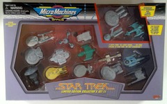 RJ0540: Star Trek: Micro Machines Space: Limited Edition Collector's Set II: 65946: ERROR: Galoob: 1995