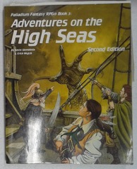 V00476: RPG Book Three: Adventures On The High Seas: palladium Books: 455: 1987: READ DESCRIPTION