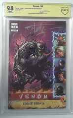 C0575: SIGNED: Venom: #32: CGC Universal Grade: 9.8