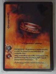 Fellowship of the Ring Anthology Tengwar Complete 18 Card Set