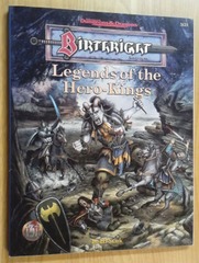 V087: Legends of the Hero-Kings: Birthright : 3125: 1996: READ DESCRIPTION