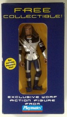 RJ1059: Star Trek: Exclusive Worf Action Figure: Playmates: 154326: 1997: NIB