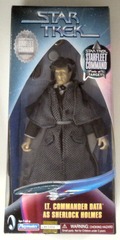 RJ0382: Star Trek: Starfleet Command: Lt. Commander Data as Sherlock Holmes: Playmates: 65605: 1999: NIB