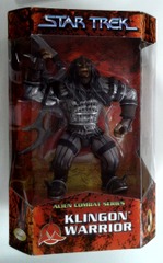 RJ0248: Star Trek: Alien Combat Series: Klingon Warrior: Playmates: 65392: 1999: NIB