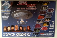 RJ0868: Star Trek:The Next Generation: Space Age Crystal Growing Kit: 6126: The Krystal Corporation: 1995: NIB