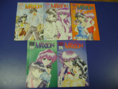 C0259: COMIC MANGA Maxion Lot of 5 #3-7 CPM Takeshi Takebayashi: 4.0-6.0 VG/F