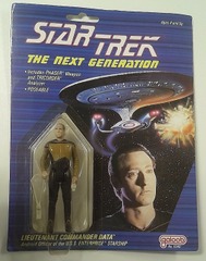 RJ1215: Star Trek: The Next Generation: Lieutenant Commander Data (Dark) : Galoob: 5340: 1988