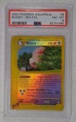 V0309: 2003: Blissey: 6/147: Aquapolis: Reverse Holo Rare: PSA: 8: NM-MT: 62751460