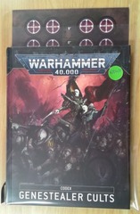 V00600: Warhammer 40,000: Genestealer Cults Codex w/ Ambush Tokens: 2021: READ DESCRIPTION