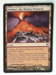 Valakut, the Molten Pinnacle: V1214: Signed/Autographed: Kieran Yanner: Gold