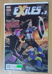 C0155: Exiles: #15: 1st apperance of Peggy Carter as Captain America : 7.5 VF