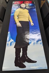 RJ0186: Star Trek: 6' Kirk: Beam Me Up Scotty: Poster: BL225