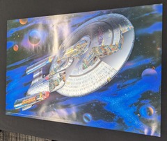 RJ0169: Star Trek: The Next Generation: U.S.S Enterprise Cutaway Poster