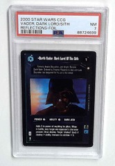 V1322: 2000: VADER, DARK LORD/SITH: REFLECTIONS: FOIL: PSA 7: NM: 88724699